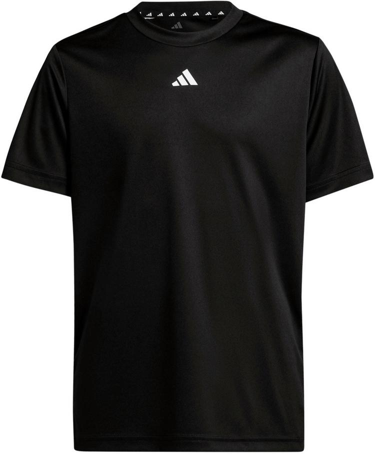adidas adidas J TR-ES T Funktionsshirt Jungen - black-white - 0 | SportScheck