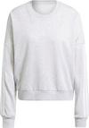 adidas W 3S FT Sweatshirt Damen - light grey heather-white