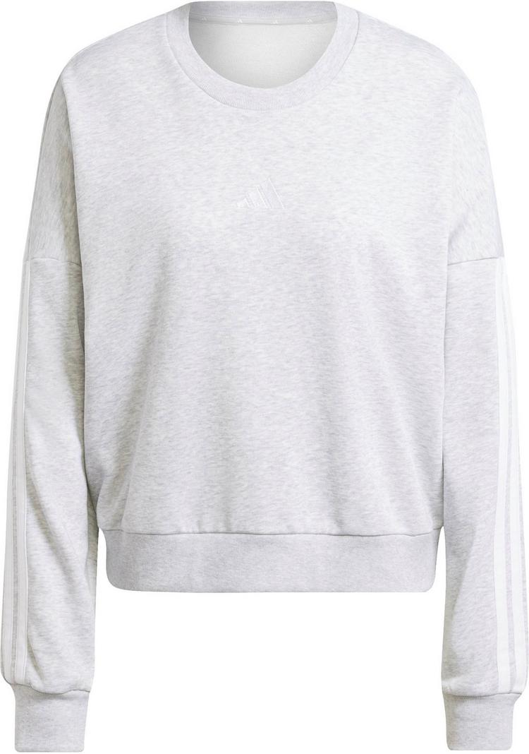 adidas adidas W 3S FT Sweatshirt Damen - light grey heather-white - 0 | SportScheck