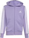 adidas 3S Sweatjacke Kinder - maglil-white
