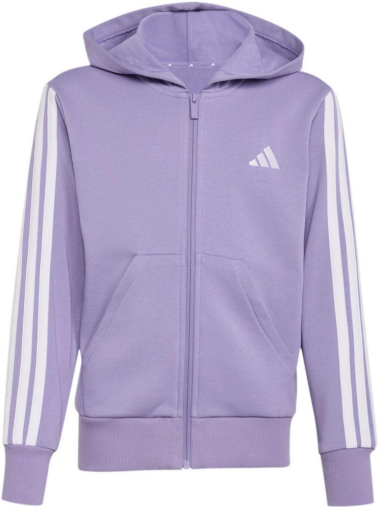 adidas adidas 3S Sweatjacke Kinder - maglil-white - 0 | SportScheck