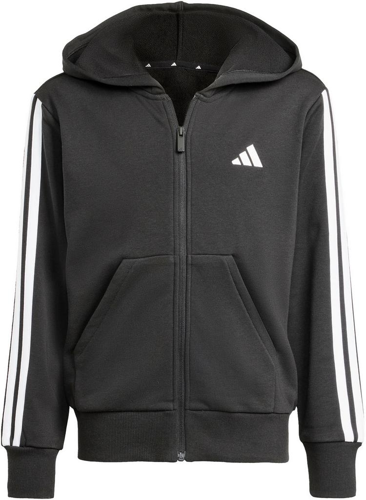 adidas adidas 3S Sweatjacke Kinder - black-white - 0 | SportScheck