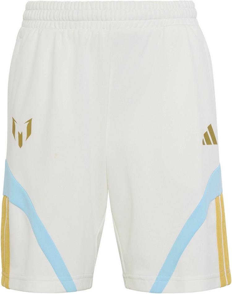 adidas adidas MESSI Fu&szlig;ballshorts Kinder - owhite-iceblu - 0 | SportScheck