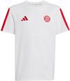 adidas FC BAYERN M&Uuml;NCHEN T-Shirt Kinder - white-betsca