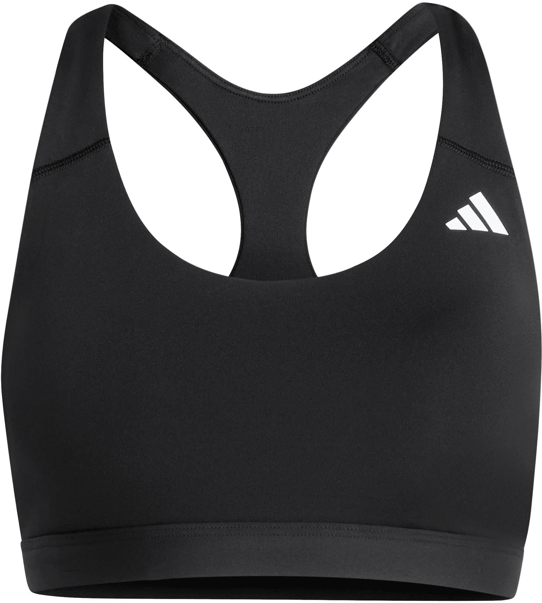 Adidas BH OPT Climacool Ringerrücken Kunstfaser Schwarz