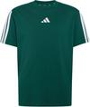 adidas 3S T-Shirt Kinder - collegiate green-white