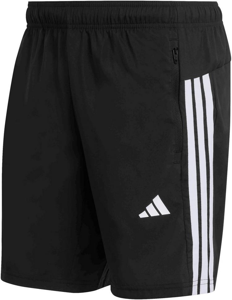 adidas adidas 3S Funktionsshorts Herren - black-white - 0 | SportScheck