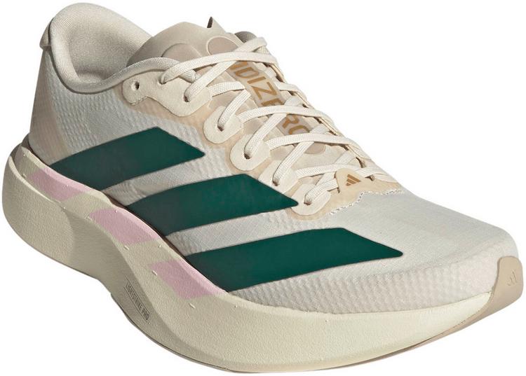 adidas adidas Adizero Evo SL Woven Sneaker Damen - wonder white-collegiate green-clear pink - 0 | SportScheck