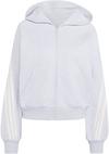 adidas Sweatjacke Damen - light grey heather-off white