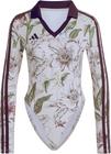 adidas Farm Bodysuit Damen - ecru tint-shado brown-multi