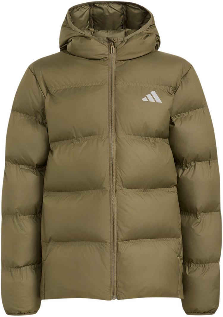 adidas adidas Kapuzenjacke Kinder - olive strata-reflective silver - 0 | SportScheck