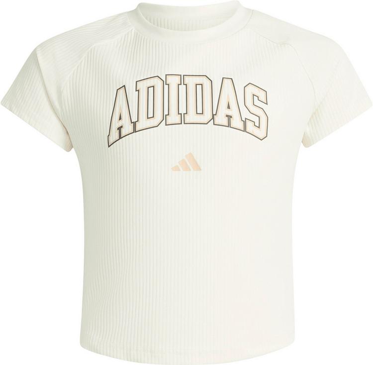 adidas adidas T-Shirt M&auml;dchen - off white-crystal linen - 0 | SportScheck