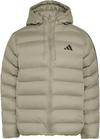adidas Essentiell 3S Kapuzenjacke Herren - silber pebble