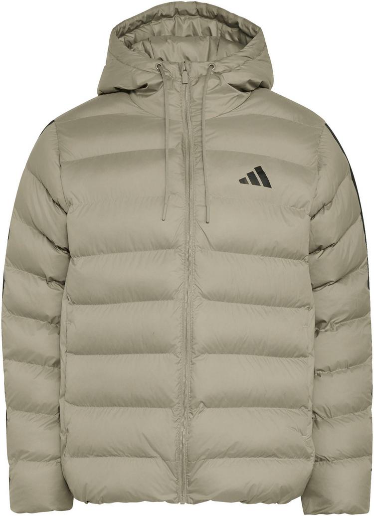 adidas adidas Essentiell 3S Kapuzenjacke Herren - silber pebble - 0 | SportScheck