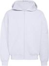 adidas Soft Lux Sweatjacke Herren - light grey heather