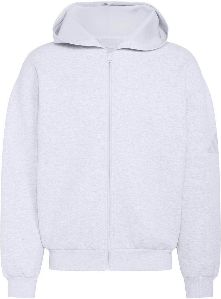 adidas adidas Soft Lux Sweatjacke Herren - light grey heather - 0 | SportScheck
