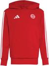 adidas BAYERN M&Uuml;NCHEN Hoodie Kinder - betsca-white