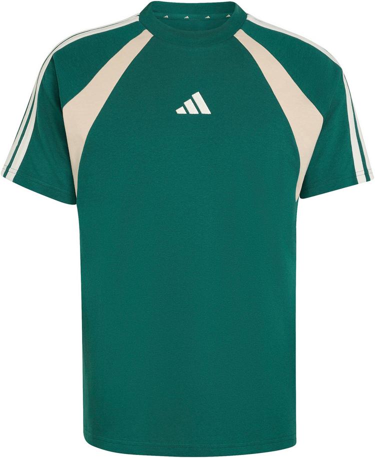 adidas adidas T-Shirt Herren - collegiate green-crystal linen-ivory - 0 | SportScheck
