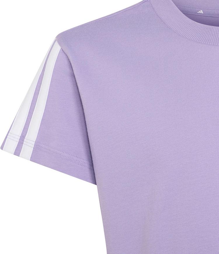 adidas adidas 3S T-Shirt Kinder - magic lilac-white - 0 | SportScheck