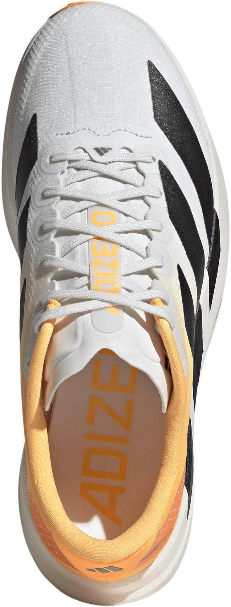 adidas adidas Adizero EVO SL Woven Sneaker Herren - crystal white-lucid tangerine-iron metallic - 1 | SportScheck