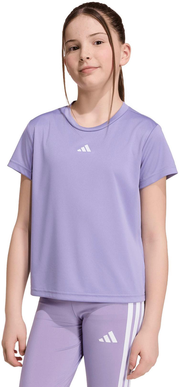 adidas adidas TR-ES Funktionsshirt M&auml;dchen - maglil-white - 0 | SportScheck