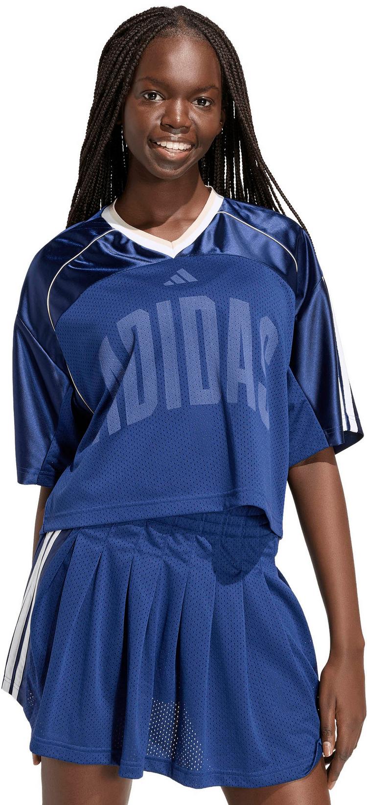 adidas adidas W STA SEAS TEE V-Shirt Damen - dark blue - 0 | SportScheck