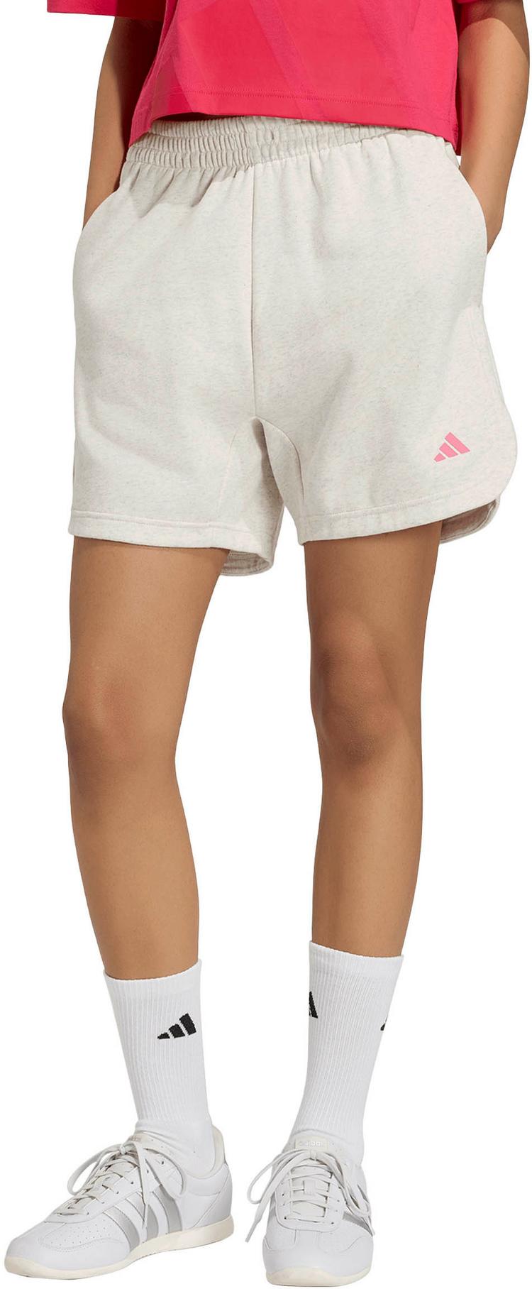 adidas adidas Studio Pack Shorts Damen - chalk white melange - 0 | SportScheck