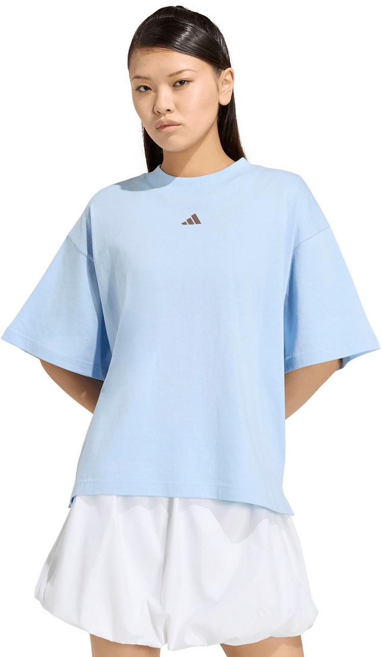 adidas adidas Studio Pack T-Shirt Damen - glow blue - 0 | SportScheck