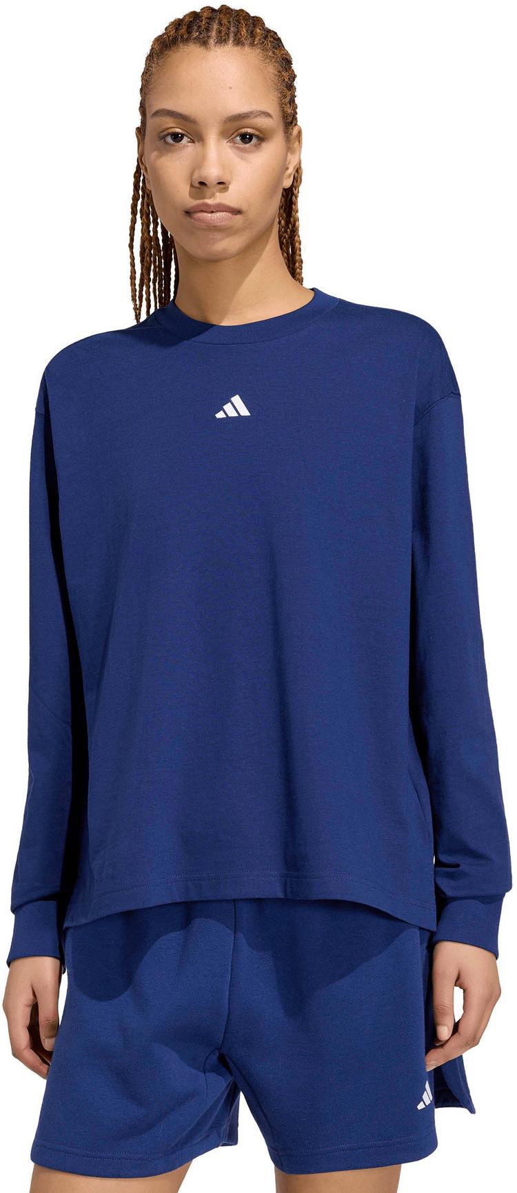 adidas adidas Studio Pack Langarmshirt Damen - dark blue - 0 | SportScheck
