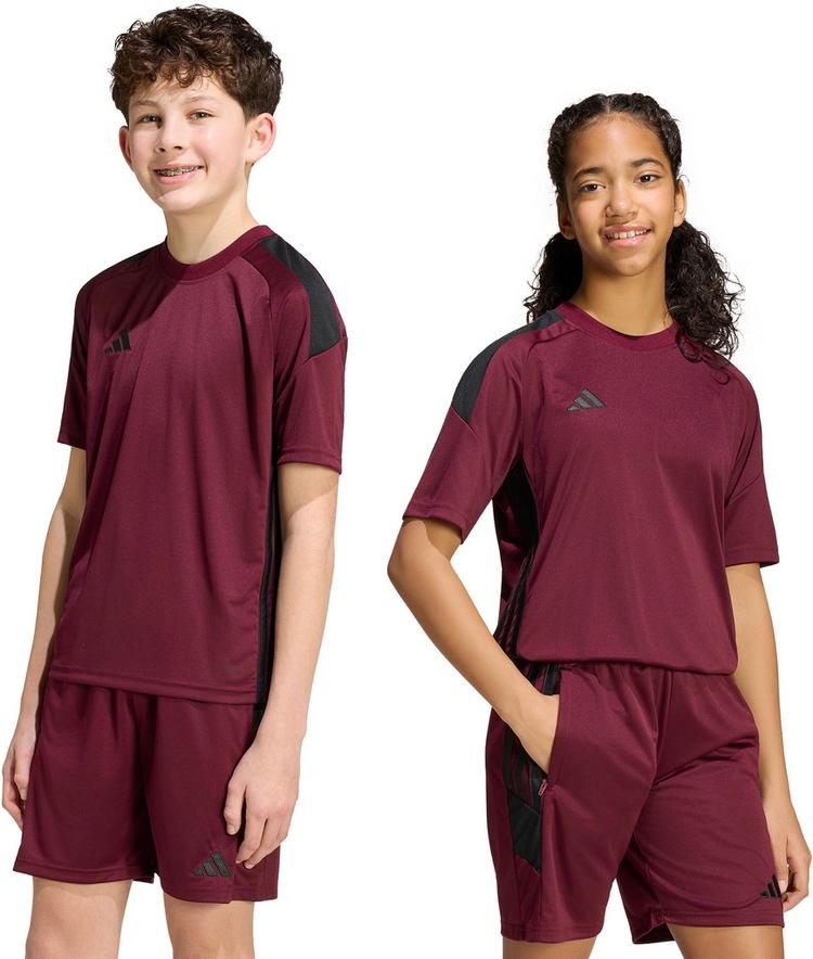 adidas adidas TIRO Trikot Kinder - maroon-black-black - 0 | SportScheck