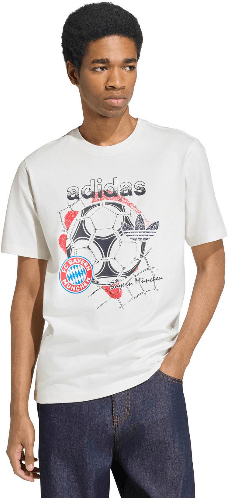adidas adidas FC BAYERN M&Uuml;NCHEN T-Shirt Herren - cwhite - 0 | SportScheck