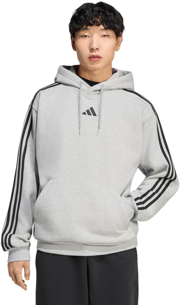 adidas adidas 3S Hoodie Herren - mgreyh-black - 0 | SportScheck