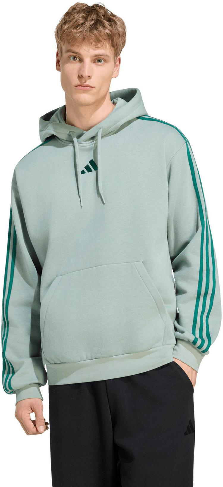 adidas adidas 3S Hoodie Herren - silgrn-cgreen - 0 | SportScheck