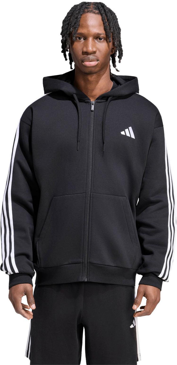 adidas adidas 3S Hoodie Herren - black-white - 0 | SportScheck