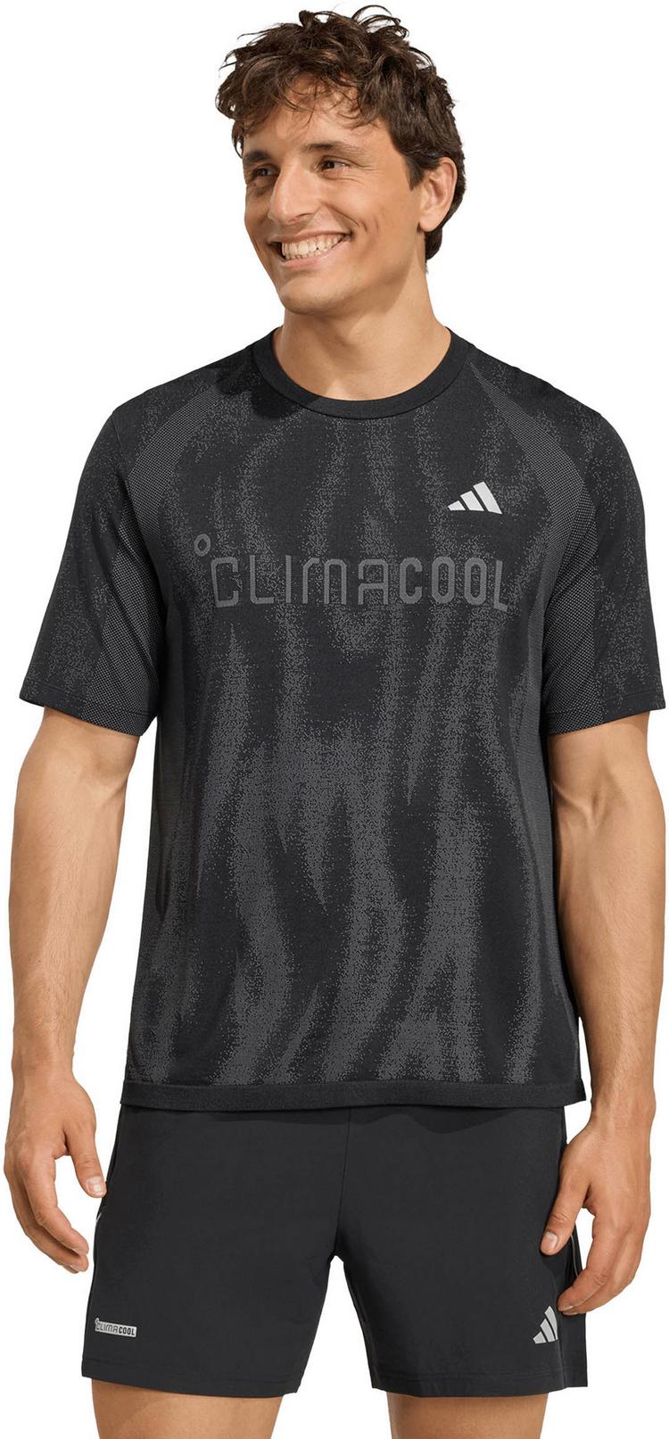 adidas adidas TECH Funktionsshirt Herren - black-grefou - 0 | SportScheck