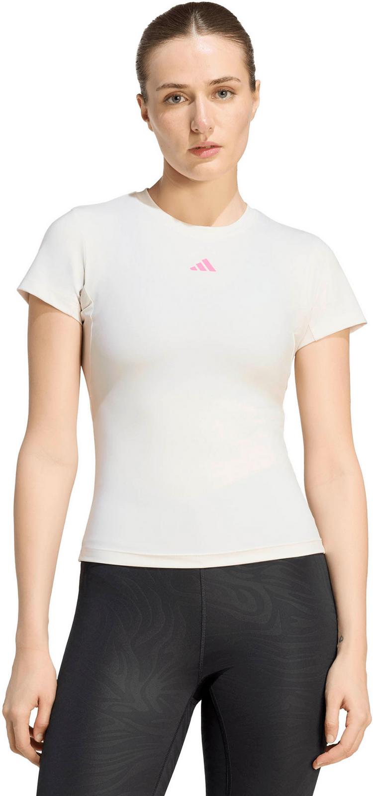 adidas adidas 3S Funktionsshirt Damen - cwhite - 0 | SportScheck
