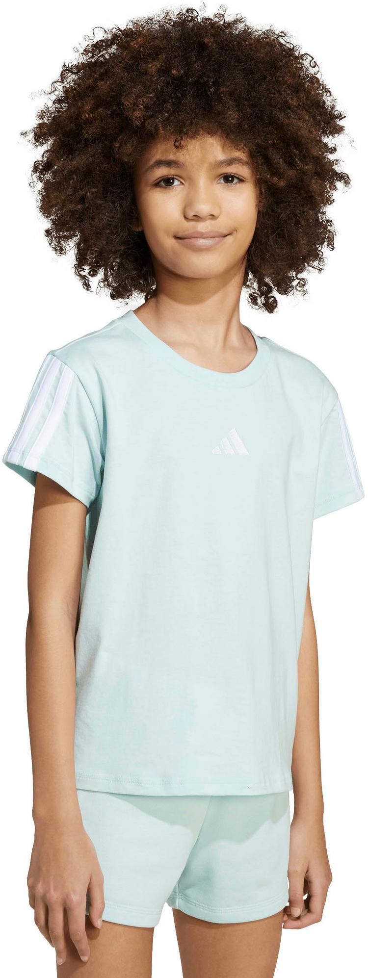 adidas adidas 3S T-Shirt Kinder - halo mint-white - 0 | SportScheck