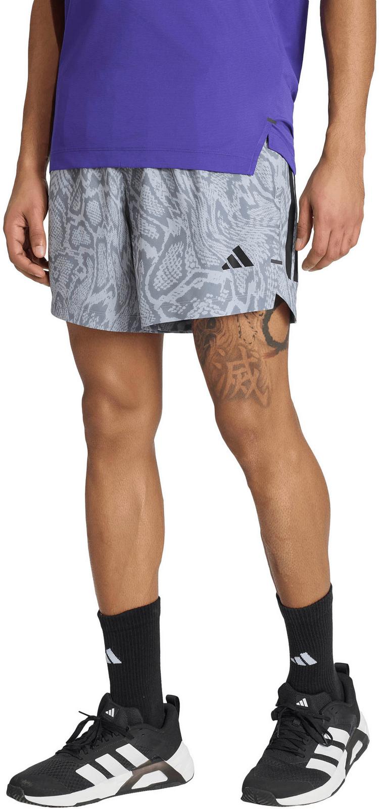 adidas adidas PrimeLift Funktionsshorts Herren - halo silver-grey - 0 | SportScheck