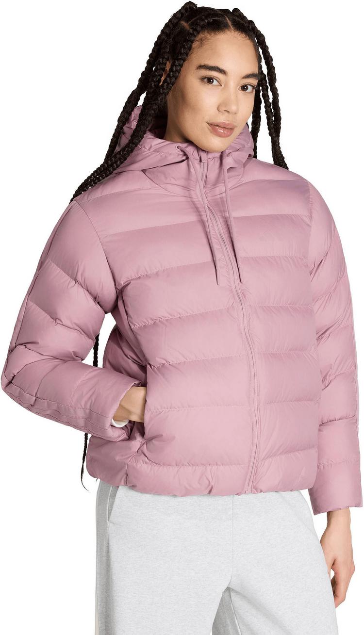 adidas adidas Essentiell 3S Kapuzenjacke Damen - magic mauve - 0 | SportScheck