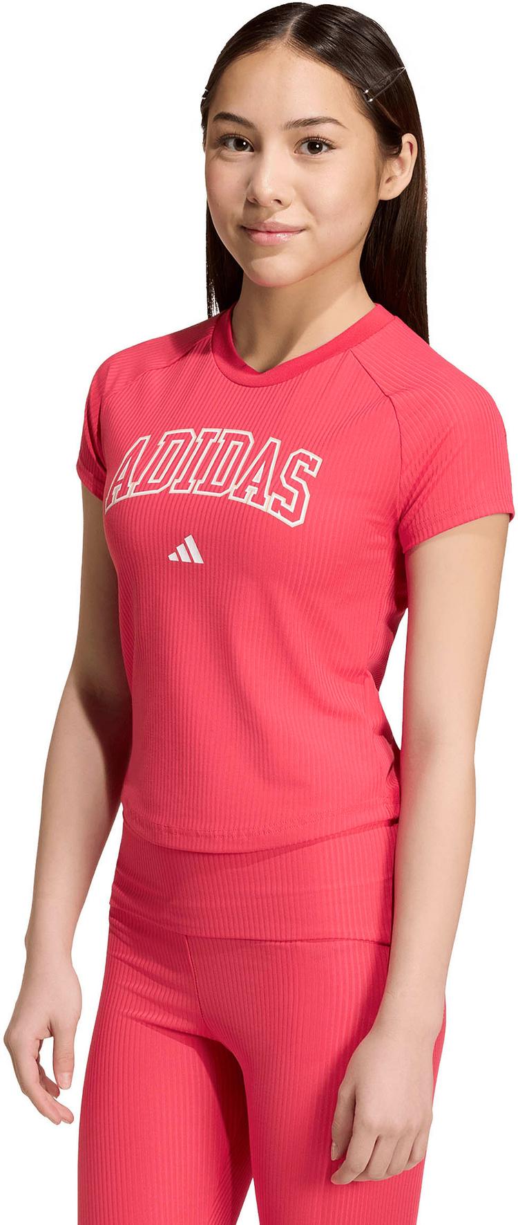 adidas adidas T-Shirt M&auml;dchen - power pink-white - 0 | SportScheck