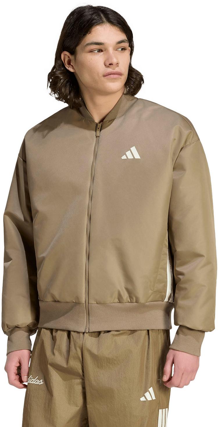 adidas adidas Stadium Polyjacke Herren - khaki six-ivory - 0 | SportScheck