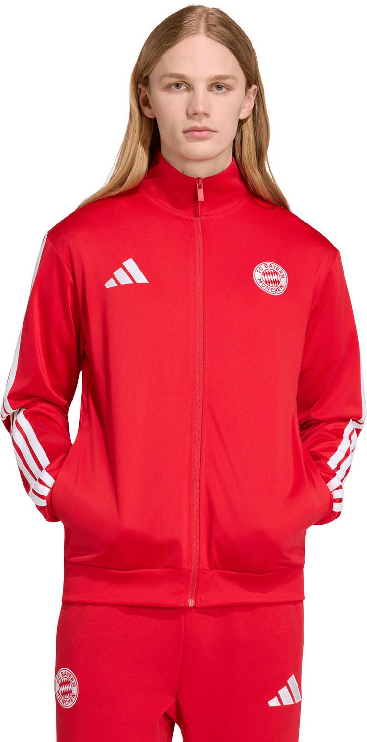 adidas adidas BAYERN M&Uuml;NCHEN DNA Trainingsjacke Herren - betsca-white - 0 | SportScheck
