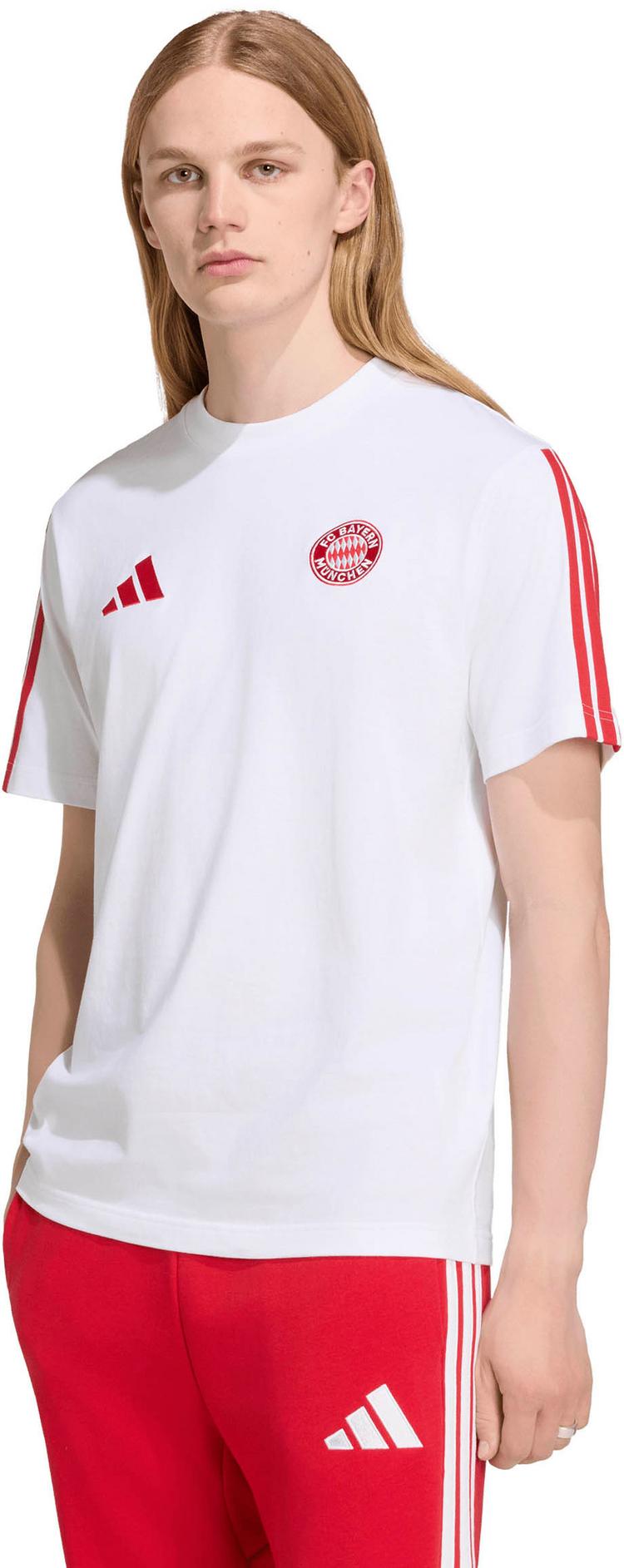 adidas adidas BAYERN M&Uuml;NCHEN T-Shirt Herren - white-betsca - 0 | SportScheck