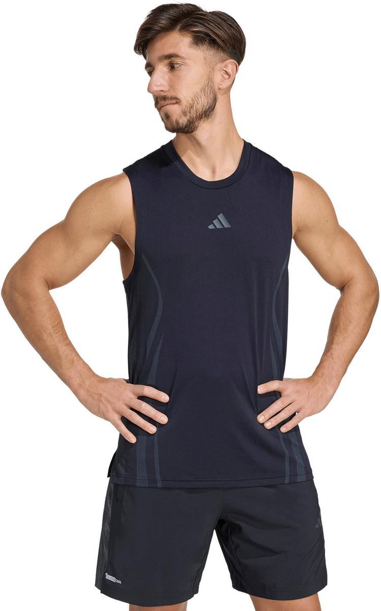 adidas adidas AIRCHILL Funktionstank Herren - black - 0 | SportScheck