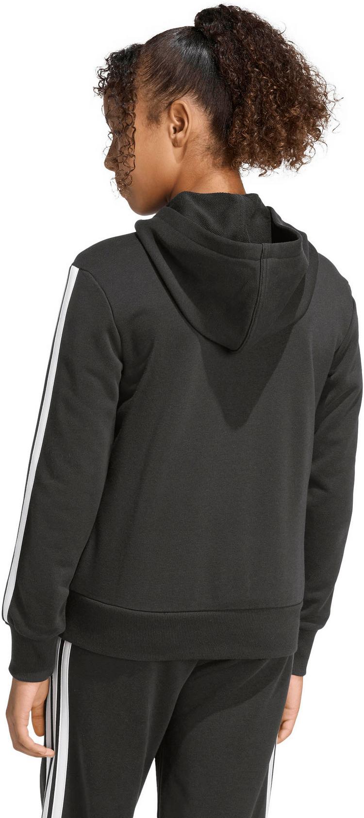 adidas adidas 3S Sweatjacke Kinder - black-white - 1 | SportScheck