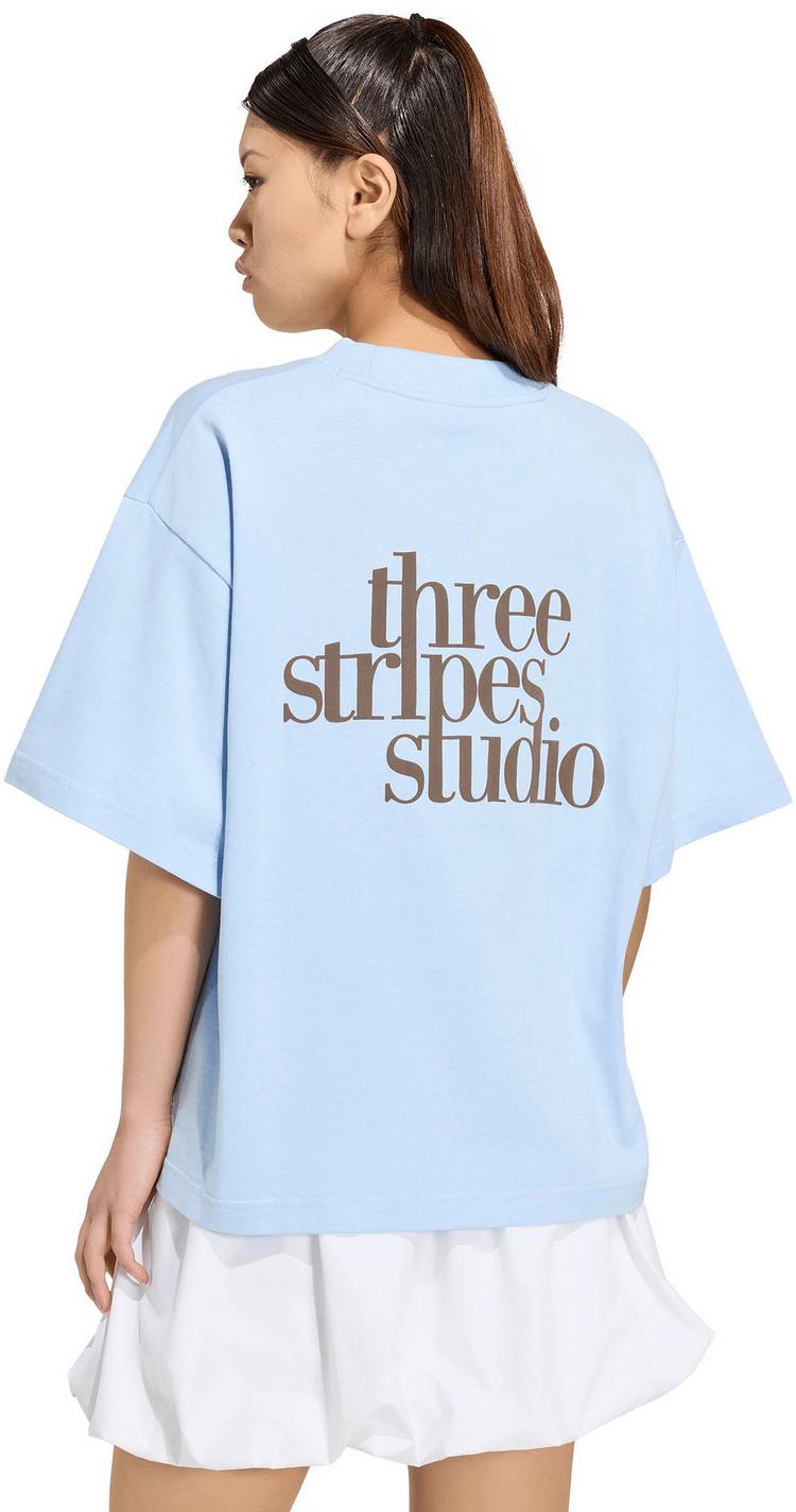 adidas adidas Studio Pack T-Shirt Damen - glow blue - 1 | SportScheck