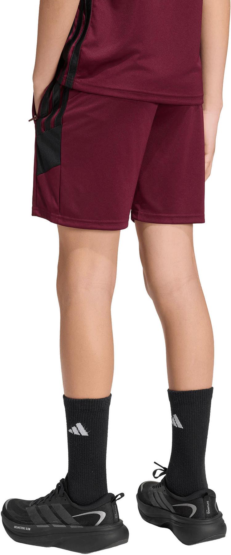 adidas adidas TIRO Fu&szlig;ballshorts Kinder - maroon-black-black - 1 | SportScheck
