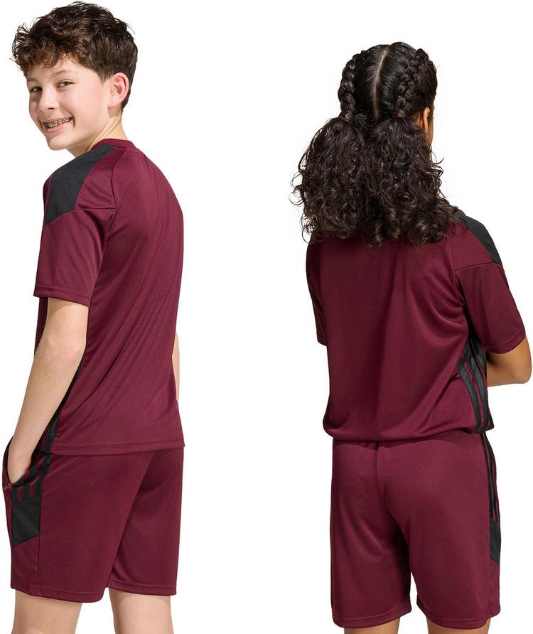 adidas adidas TIRO Trikot Kinder - maroon-black-black - 1 | SportScheck