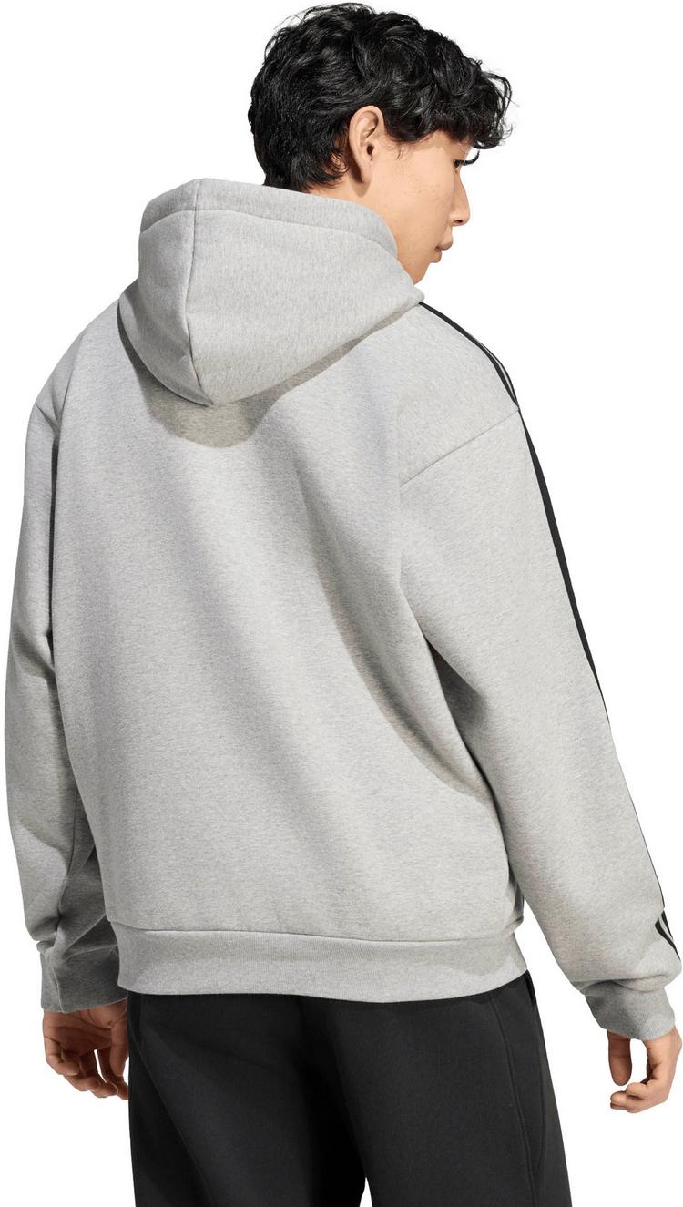adidas adidas 3S Hoodie Herren - mgreyh-black - 1 | SportScheck