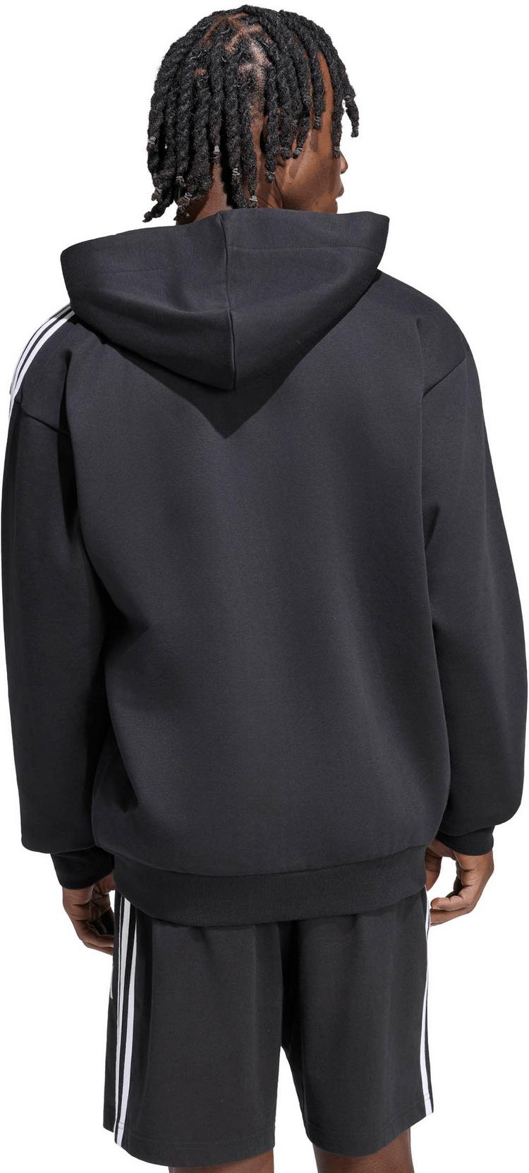 adidas adidas 3S Hoodie Herren - black-white - 1 | SportScheck